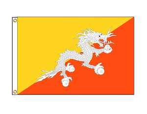 Country Flags: Bhutan (Medium)