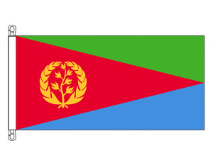 Country Flags: Eritrea - HEAVY DUTY (0.9 x 1.8 m)