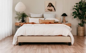 Piha Bed Frame - Sand