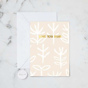 Love you Mum Card🤍