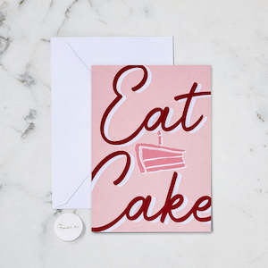 Eat Cake Card