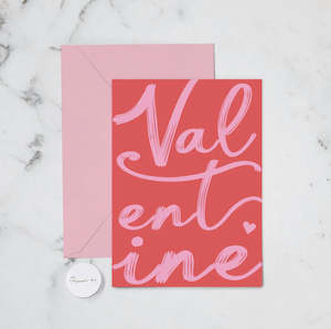 Valentines: Valentine card