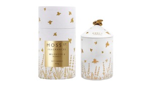 Candles: Wildwood & Honey Ceramic Candle