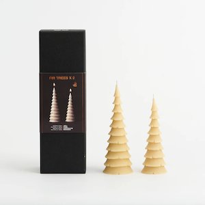 Candles & incense: Queen B - 2 Pack Fir Tree Candles