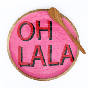 Oh La La Serving Plate