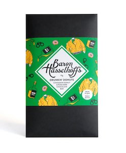 Baron Hasselhoff’s Drunkin’ Donuts - Cinnamon Donut and Rum Dark Chocolate Bar