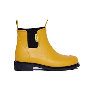 Merry People Bobbi Gumboot: Merry People Bobbi Boot - Mustard Yellow