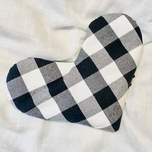Body: Heart Wheat Bag, Flannel