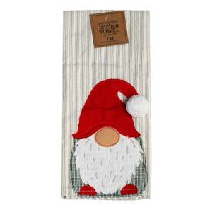Cleaning: Gnome Embellished Tea Towel