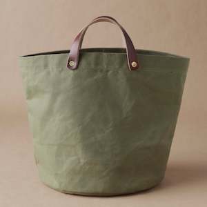 Francli - Half Tote Canvas Bag, Field