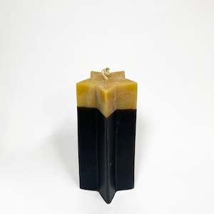 Hohepa - Beeswax Star Pillar Candle
