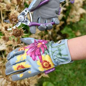 Garden Equipment: Burgon & Ball Gloves - Aster