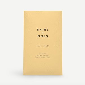 Chocolate: Shirl & Moss - Toasted Milk 50% Milk Chocolate Bar