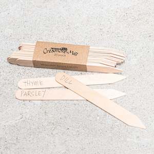 Gifts Under 50: Wooden Seed Label