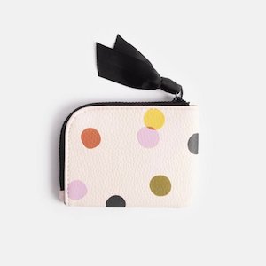 Gifts Under 50: Pink Multi Spot Purse - Caroline Gardner