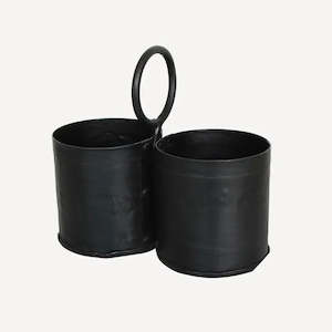 Black Iron Utensil Holder