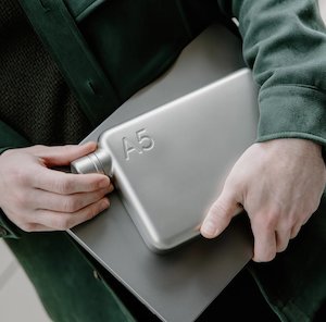 Gifts Under 101: Memobottle - Stainless Steel A5, Satin