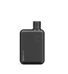Memobottle - Stainless Steel A6, Black