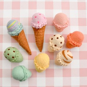 Tara Treasures - Felt Ice Cream Set