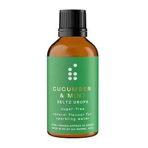 Kitchen Table: Six Barrel Soda - Cucumber & Mint Seltz Drops