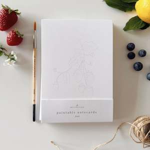 Emily Lex Studio - Fruit Paintable Notecards