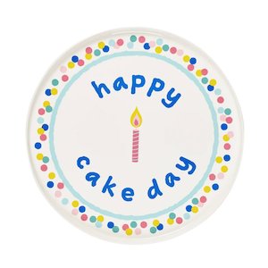 Gifts Under 100: Happy Cake Day Serving Plate