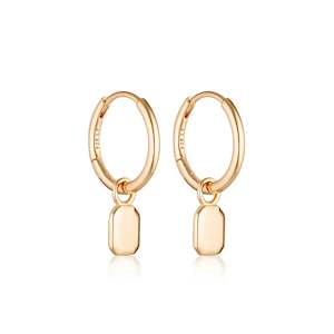 Linda Tahija - Tate Huggie Hoop Earrings