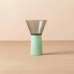 Saarde: Saardé - Kairos Wine Glass, Smoke