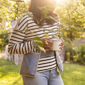 Garden Apparel: Le Sac - French Blue Garden Tool Belt