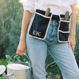 Garden Apparel: Le Sac - Navy Garden Tool Belt
