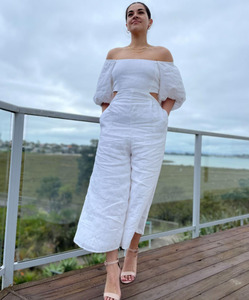 Products: Ta’ahine Off shoulder jumpsuit FOB Collection