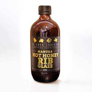 NEW Manuka Hot Honey Rib Glaze 500ml - The Four Saucemen