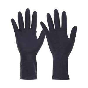 Products: Nitrile Heavy Duty Disposable Gloves Powder-Free 100 Black - The Four Saucemen