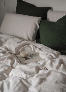 Linen Duvet Cover | Soft Taupe