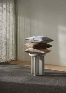 New Velvet Knot Cushions: Adela Cushion 40x60 - Haze