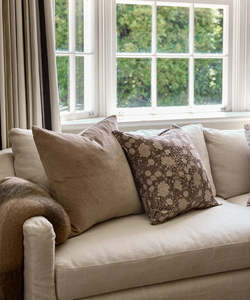 Velvet Cushions 1: Velvet Cushion Cover ~ Beige