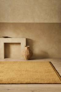 Floor Rugs: Silvio Floor Rug | Dijon | 100% Wool
