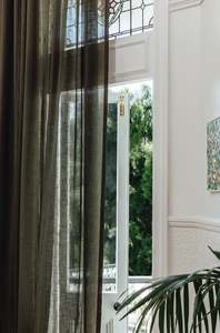 Kumo Sheer Curtains - Moss