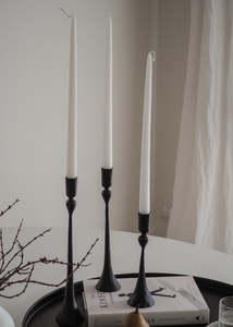 Candles: BROSTE Candle Taper | White