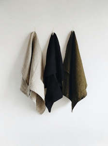 Linen Tea Towels 3 pack - Made in NZ