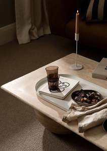 Serveware Trays: Grand Iron Tray | Chalk