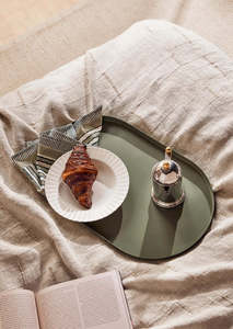 Serveware Trays: Grand Iron Tray | Sage