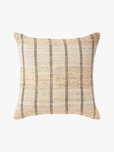 White Natural: Husk Wool & Silk Cushion