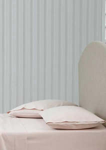 White Natural: Everyday Cotton Sheet Set | Soft Pink