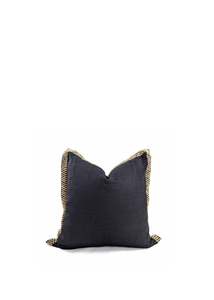 Jute Flange Cushion Cover