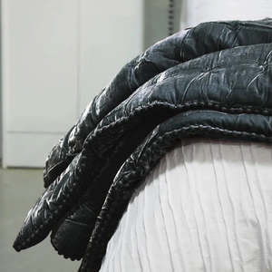 Bedcovers: Cruz Velvet Comforter | Mallard