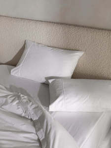 Studio Cotton Fitted Sheet | White