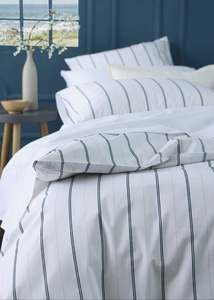 Cape Cod Stripe Euro Set – Bluestone