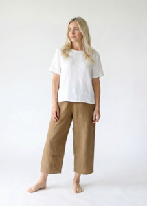Linen Pants | Mocha
