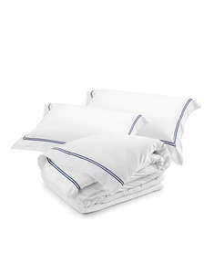 Classique Tailored Duvet Cover Set | Navy
